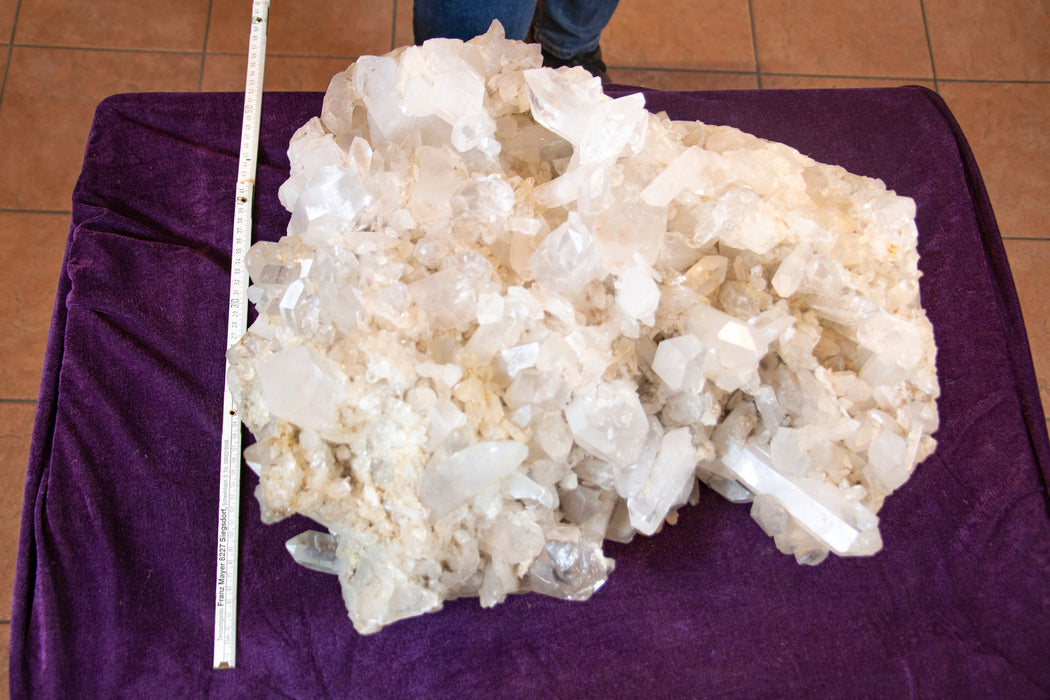 UNIKAT - Große Bergkristall Gruppe 61,65kg