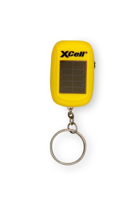 Xcell Mini Dynamoleuchte mit Kurbel und Mini Solarpanel