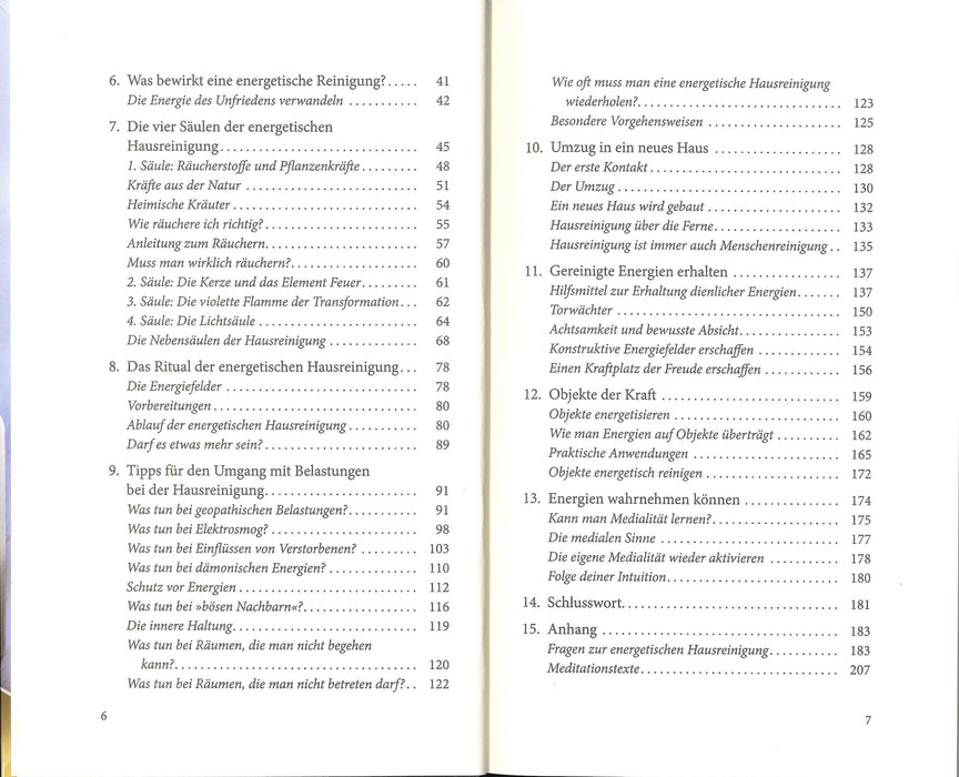 Buch "Das große Praxisbuch der energetischen Hausreinigung" 220 Seiten