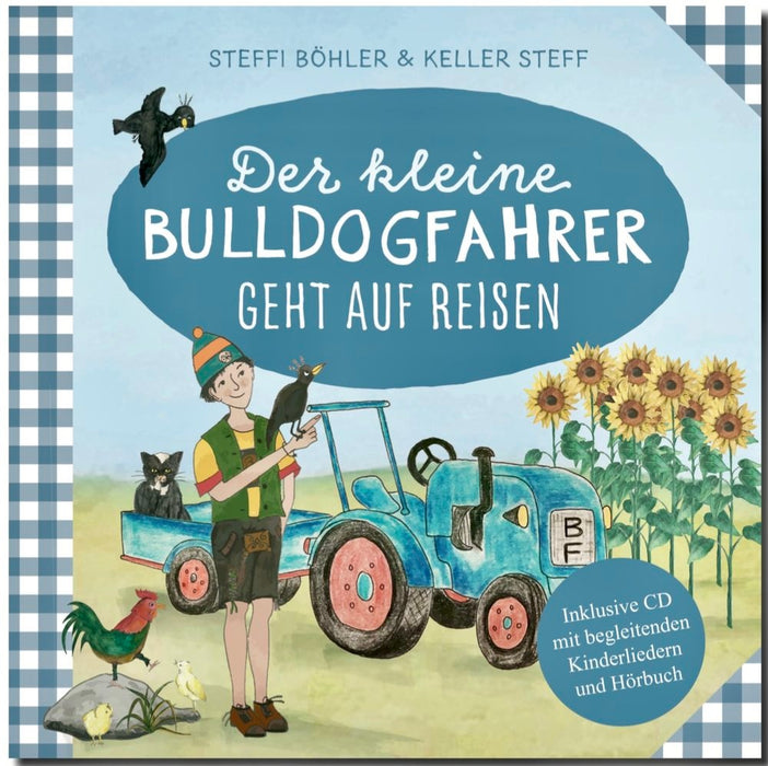 Buch "Der kleine Bulldogfahrer geht auf Reisen" inkl. CD
