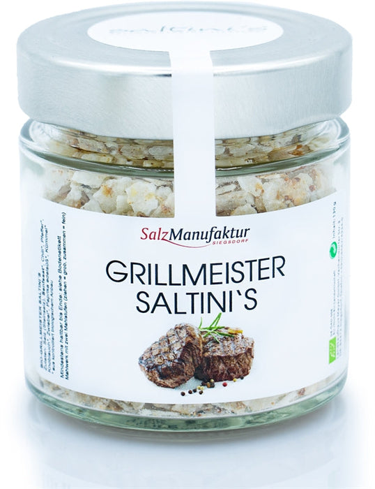 Bio Grillmeister saltini's im Nachfüllglas