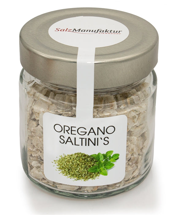 Bio Oregano saltini's im Nachfüllglas 130g
