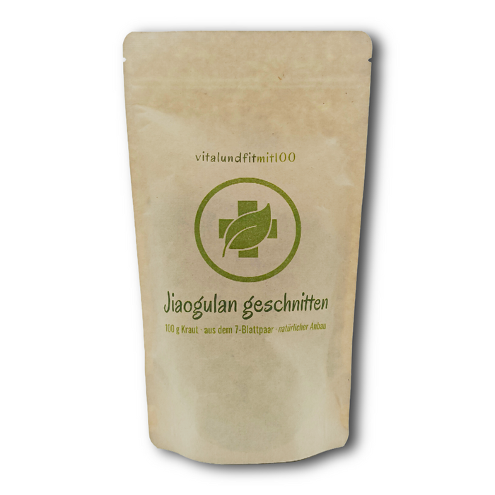 Vitalundfitmit100 Jiaogulan geschnitten 100g