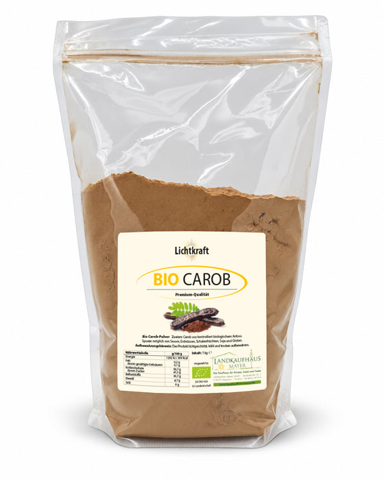 Lichtkraft Bio Carob Pulver 1kg