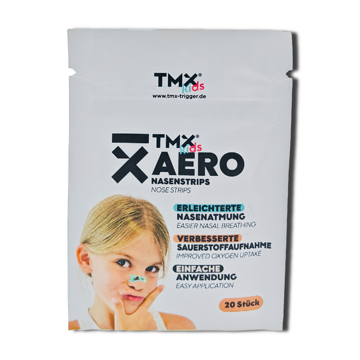TMX Aero Nasenstrips für Kinder, Packung mit 20 Stück