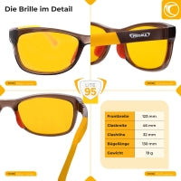 PRiSMA® Bildschirmbrille KiDS LiTE #3 - BluelightProtect