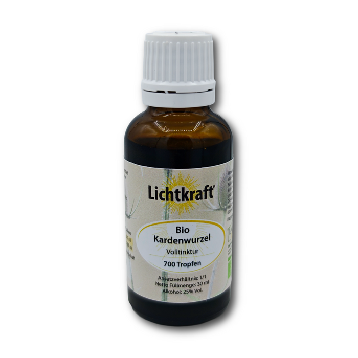 Lichtkraft Bio Kardenwurzel Volltinktur (Kardenschnaps)