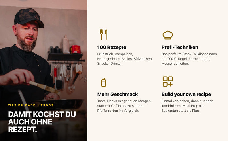 Buch "Frank's Fit Kitchen - 100 Real Food Rezepte" 240 Seiten