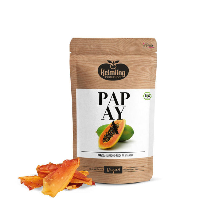 Keimling Bio Papaya Stück getrocknet 400g