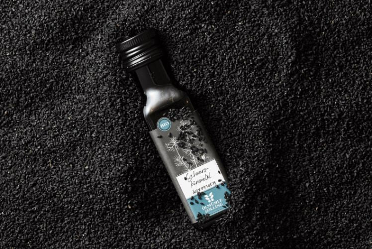 Ölmühle Solling Bio Schwarzkümmelöl, ägyptisch, ungefiltert 250ml