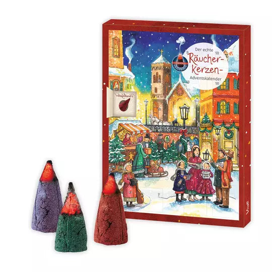 Der echte Räucherkerzen Adventskalender