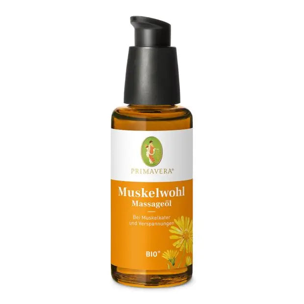Primavera Bio Massageöl "Muskelwohl" 50ml