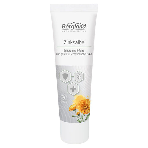 Bergland Zinksalbe mit Ringelblume 50 ml für gereizte und empfindliche Haut