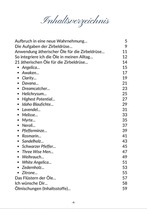 Buch "Ätherische Öle und die Zirbeldrüse"