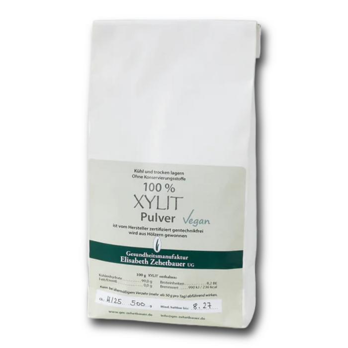 Xylit Pulver Nachfüllbeutel 500g