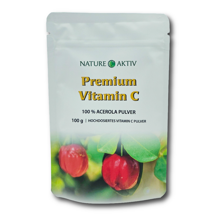 Nature Aktiv Premium Vitamin C 100% Acerola Pulver 100g