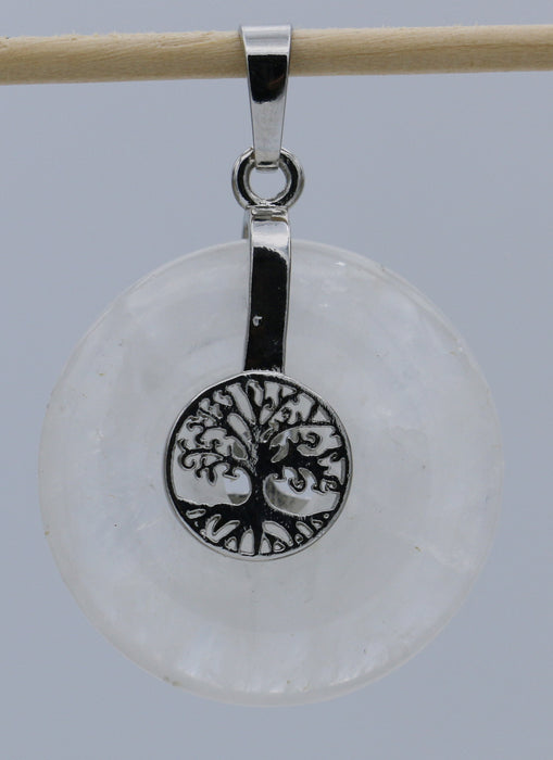 Edelstein-Donut rund mit Baum des Lebens