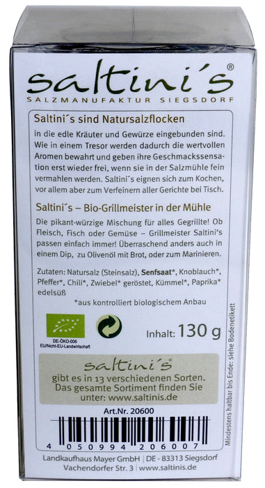 Bio Grillmeister saltini's Mühle München 130g