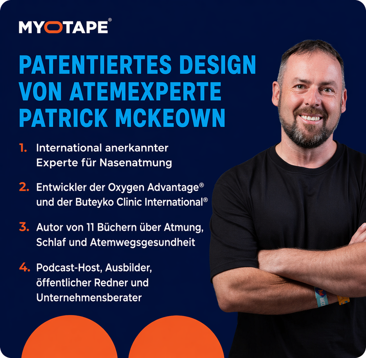 MyoTape Nasenatmungs-Tape Sensitive