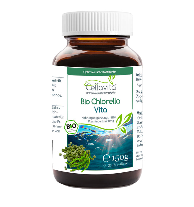 Cellavita Bio Chlorella Vita 150g 350 Presslinge