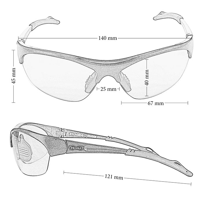 PRiSMA®  Bildschirmbrille CLASSIC LiTE95 - BluelightProtect