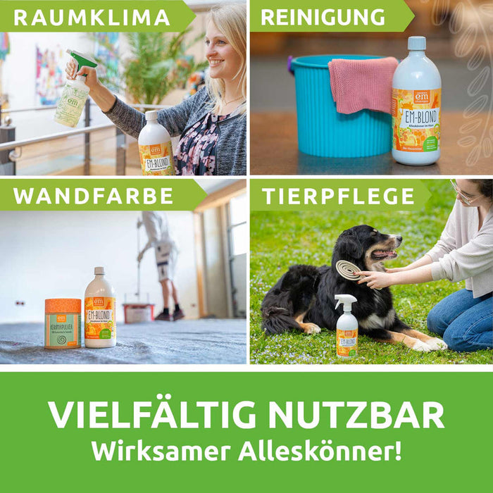 EM-blond® - Vielseitiger Reiniger mit Effektiven Mikroorganismen