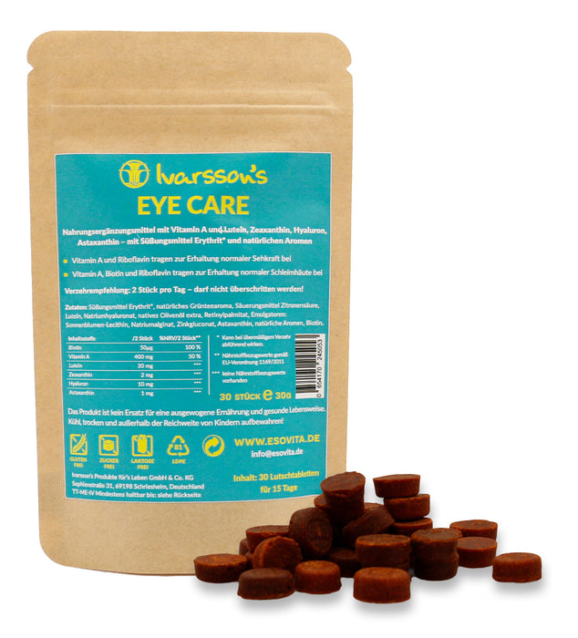 Ivarssons's Eye Care Lutschtabletten 30g