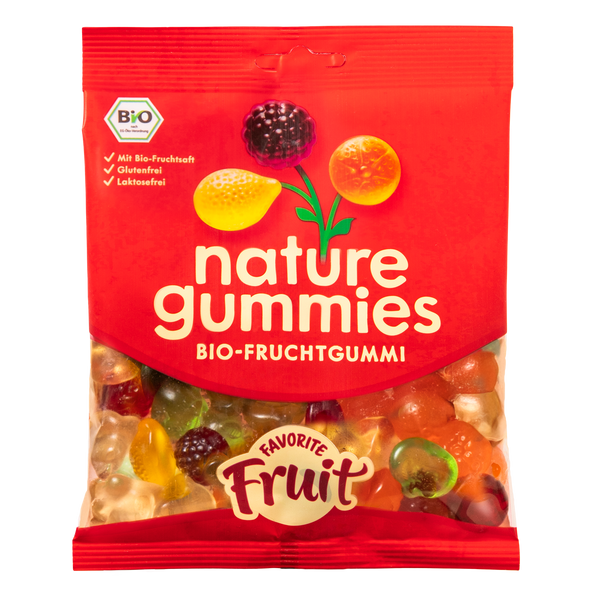 nature gummies - Bio-Fruchtgummi 6x120g