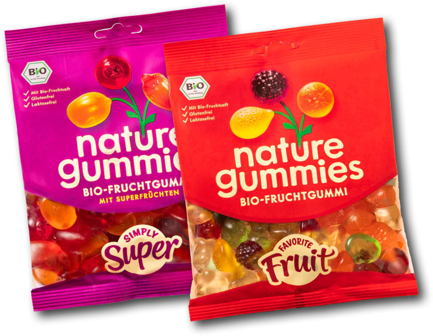 nature gummies - Bio-Fruchtgummi 6x120g