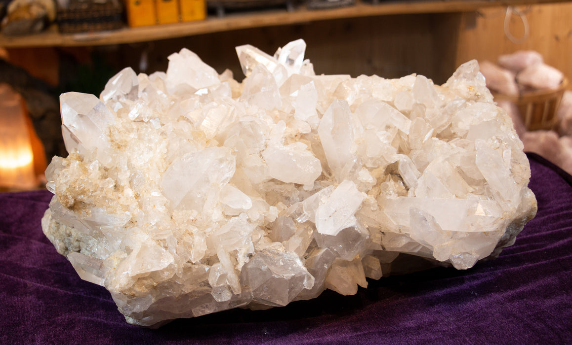 UNIKAT - Große Bergkristall Gruppe 61,65kg