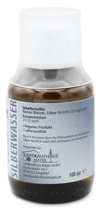 Lichtkraft Silberwasser (Kolloidales Silber) 100ml