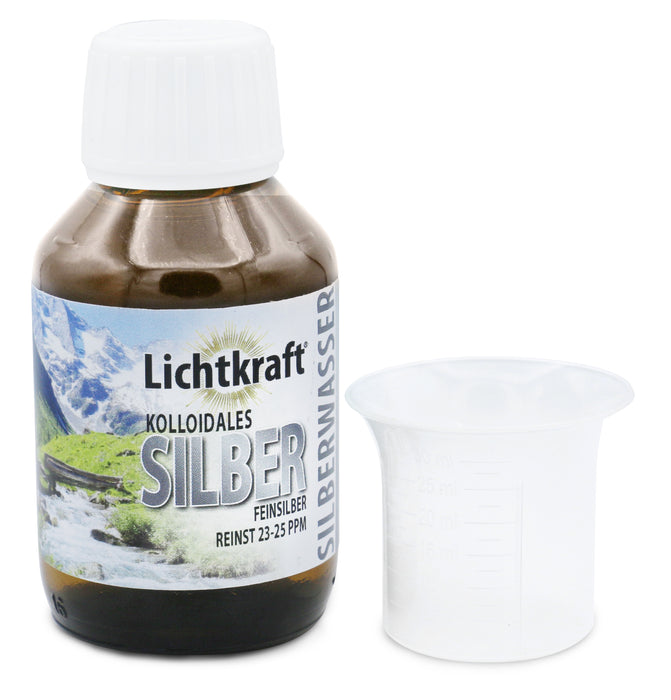 Lichtkraft Silberwasser (Kolloidales Silber) 100ml