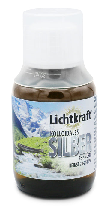 Lichtkraft Silberwasser (Kolloidales Silber) 100ml