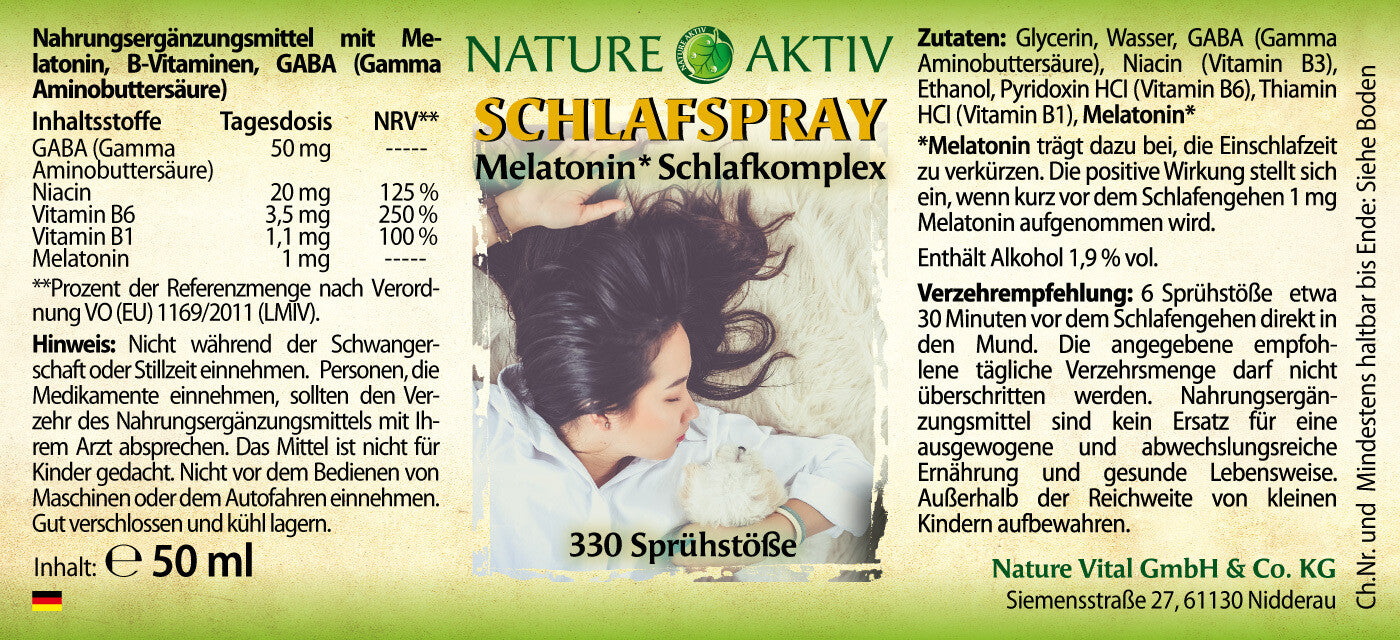 Nature Aktiv Schlafspray 50ml