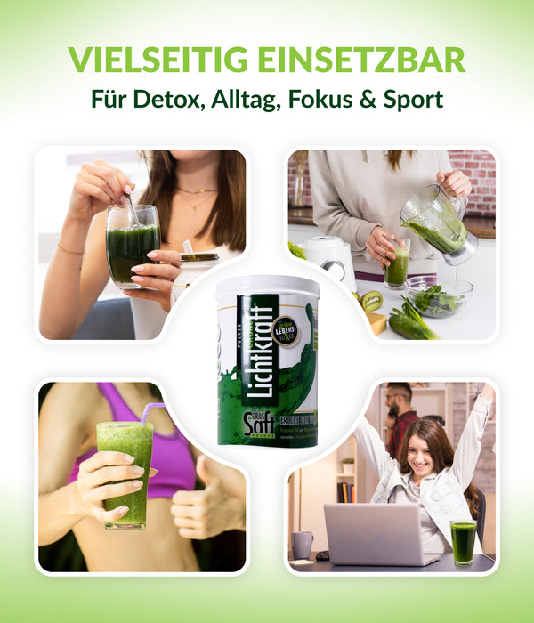 Grüne Lichtkraft Bio-GrasSAFTpulver 450g