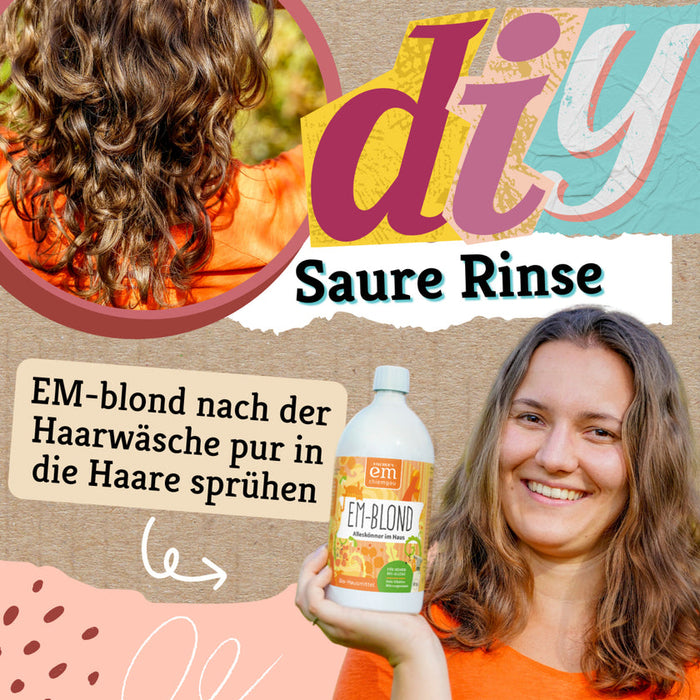 EM-blond® - Vielseitiger Reiniger mit Effektiven Mikroorganismen