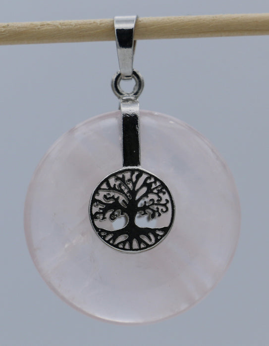 Edelstein-Donut rund mit Baum des Lebens