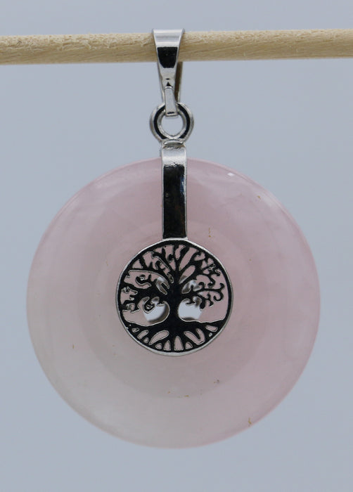 Edelstein-Donut rund mit Baum des Lebens