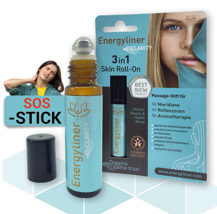 Energyliner - Ayurvedischer Massagestift für gezielte Nackenentspannung