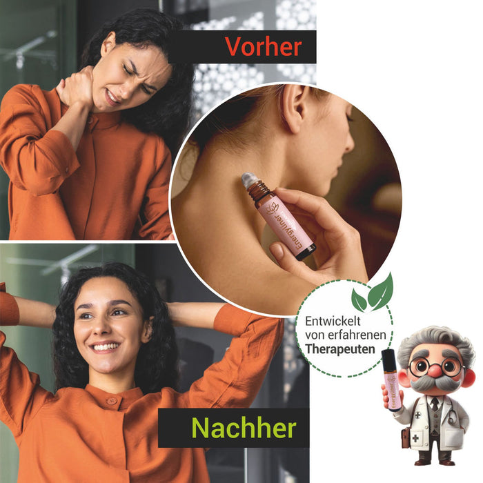 Energyliner - Ayurvedischer Massagestift für gezielte Nackenentspannung