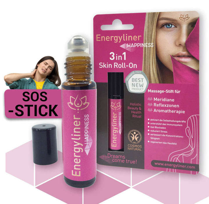 Energyliner - Ayurvedischer Massagestift für gezielte Nackenentspannung