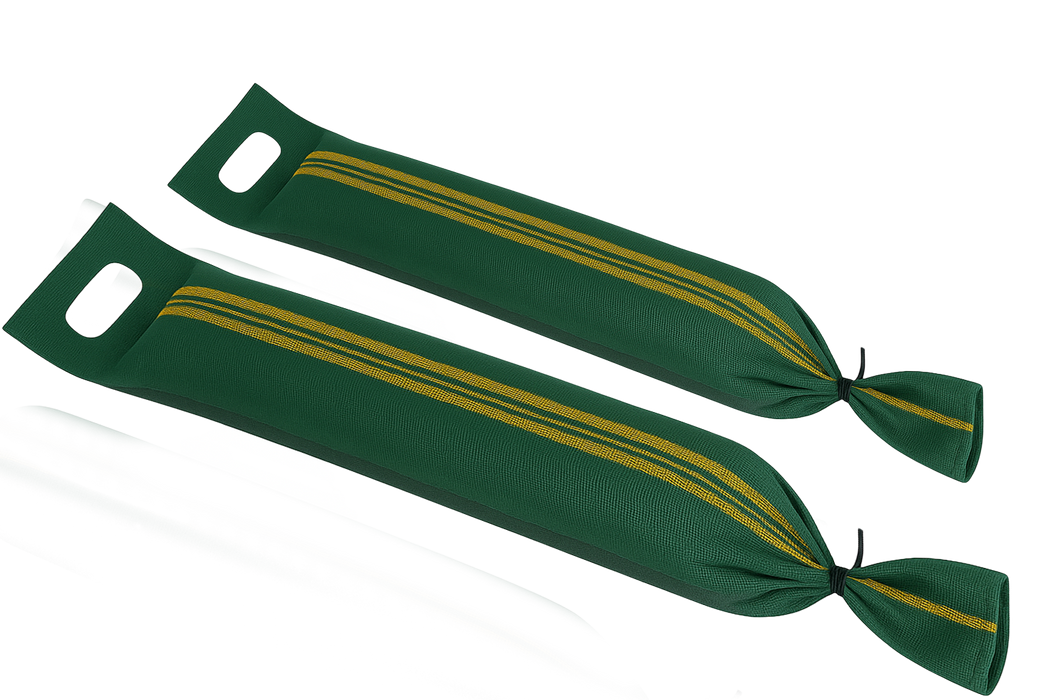 Hochwertige Sandsäcke unbefüllt, mit Verschlussdraht, UV-fest & frostsicher mit Tragegriff