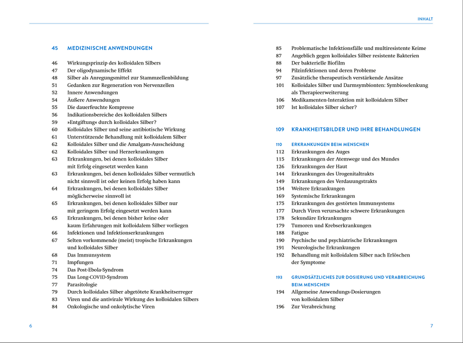 Buch "Kolloidales Silber. Das gesunde Antibiotikum für Mensch und Tier"