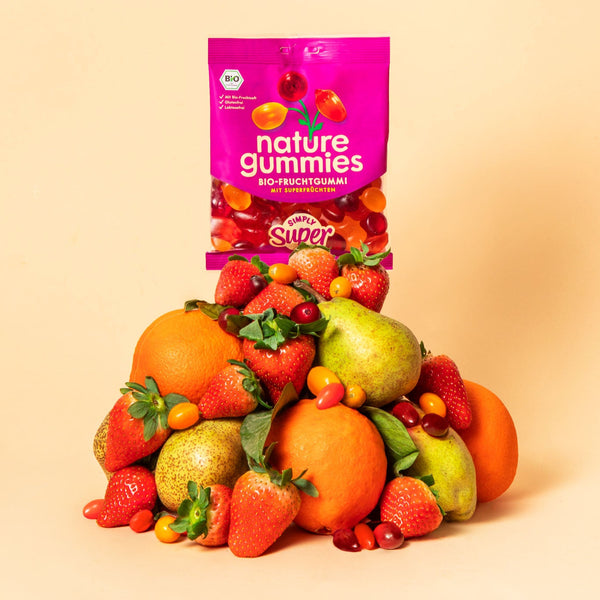 nature gummies - Bio-Fruchtgummi 6x120g