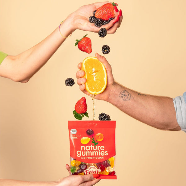 nature gummies - Bio-Fruchtgummi 6x120g