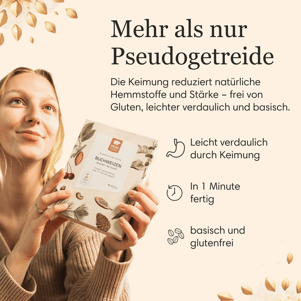 Taiga Angekeimte Bio Buchweizen 1.000g