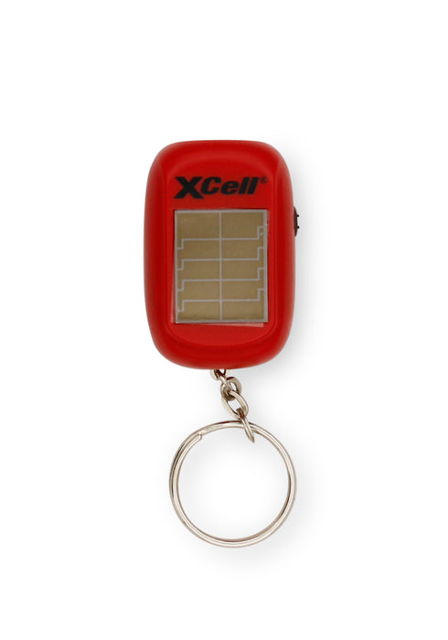 Xcell Mini Dynamoleuchte mit Kurbel und Mini Solarpanel