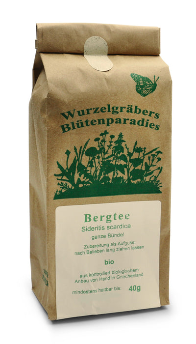 Wurzelgräbers Bio Bergtee ganze Bündel 40g
