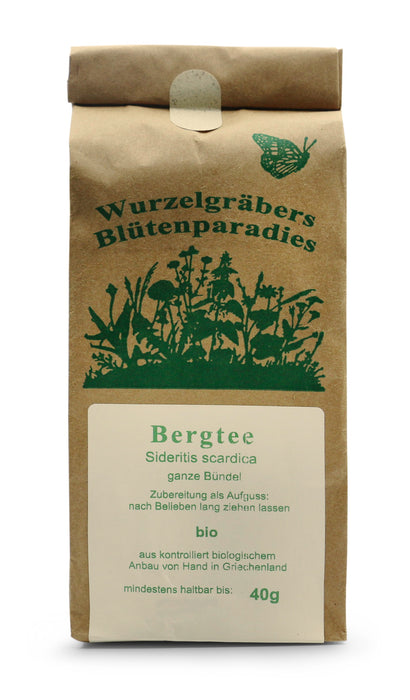 Wurzelgräbers Bio Bergtee ganze Bündel 40g