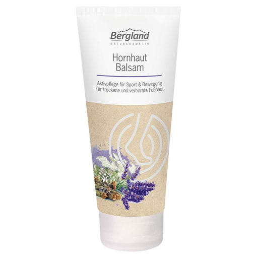 Bergland Hornhaut Balsam 100ml freigestellt vor weißem Hintergrund
